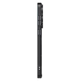 Magsafe Противоударен Калъф за Samsung S25 Edge, Spigen Ultra Hybrid Frost Case, Черен (4)