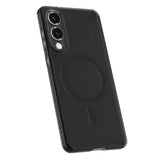 Magsafe Противоударен Калъф за Samsung S25 Edge, Spigen Ultra Hybrid Frost Case, Черен (7)