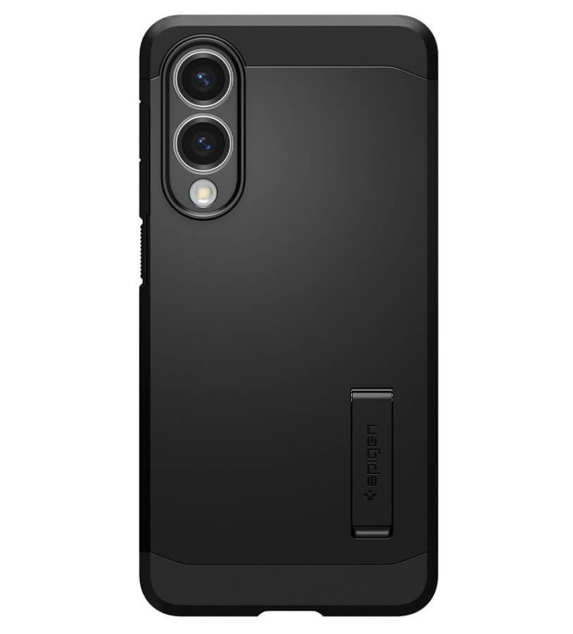 Magsafe Противоударен Калъф за Samsung S25 Edge, Spigen Tough Armor Case, Черен