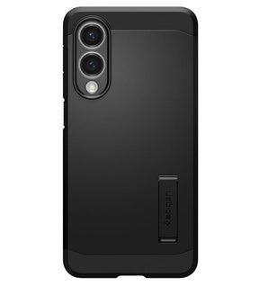 Magsafe Противоударен Калъф за Samsung S25 Edge, Spigen Tough Armor Case, Черен