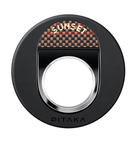 Magsafe Поставка-Пръстен, Pitaka MagEZ Ring Grip 3 Sunset, Кафяв (3)