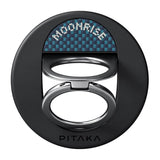 Magsafe Поставка-Пръстен, Pitaka MagEZ Ring Grip 3 Moonrise, Син (2)