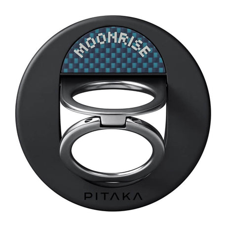 Magsafe Поставка-Пръстен, Pitaka MagEZ Ring Grip 3 Moonrise, Син (2)