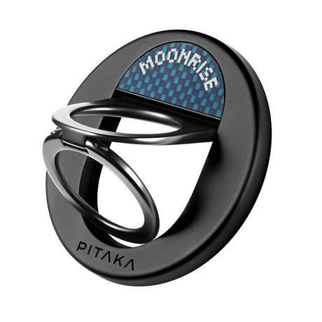 Magsafe Поставка-Пръстен, Pitaka MagEZ Ring Grip 3 Moonrise, Син (4)
