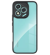 Противоударен Хибриден Калъф за Honor 400 Lite, Shockproof Clear Case, Черен (2)