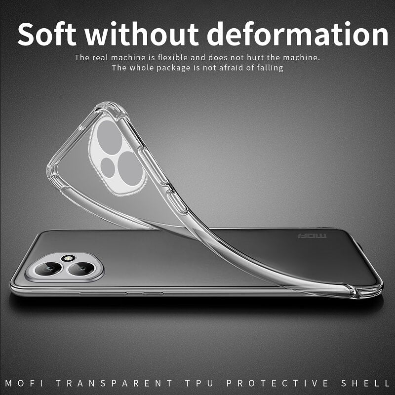 Силиконов Калъф за Honor 400, Slim Transperant Case, Прозрачен (2)