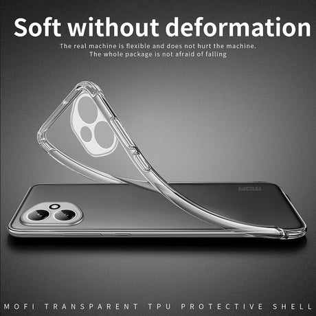 Силиконов Калъф за Honor 400, Slim Transperant Case, Прозрачен (2)