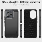 Противоударен Калъф за Honor 400, Premium Carbon Case, Черен (8)
