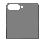 Затъмняващ Протектор за Samsung Z Flip 7, Privacy High Alu Glass, Черен (2)