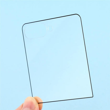 Протектор за Външния Дисплей за Samsung Z Flip 7, High Alu Clear BF Glass, Прозрачен (3)