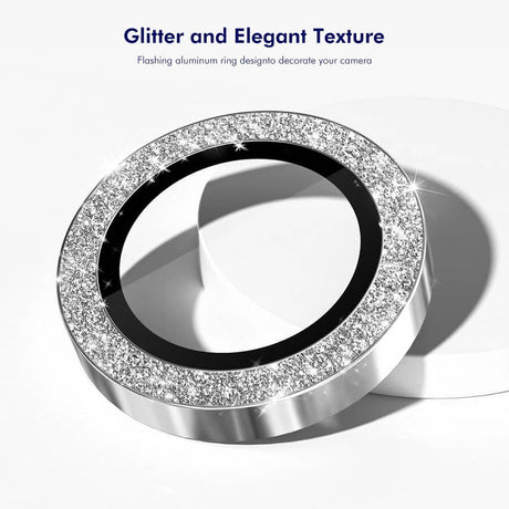 Протектор за Камерата на Samsung Z Flip 7, Cam Lens Glitter Glass, Златист (2)