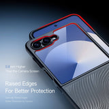 Тънък Калъф за Samsung Z Flip 7, Dux Ducis Aimo Case, Черен (6)