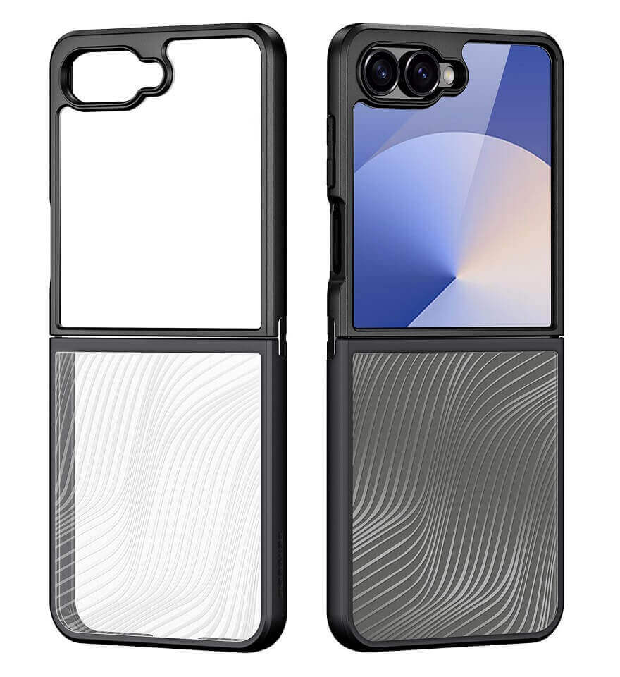 Тънък Калъф за Samsung Z Flip 7, Dux Ducis Aimo Case, Черен