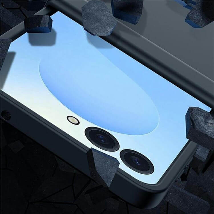 Калъф с Предпазител за Samsung Galaxy Z Flip 7, Skin-Touch Hinge Case, Розов (6)