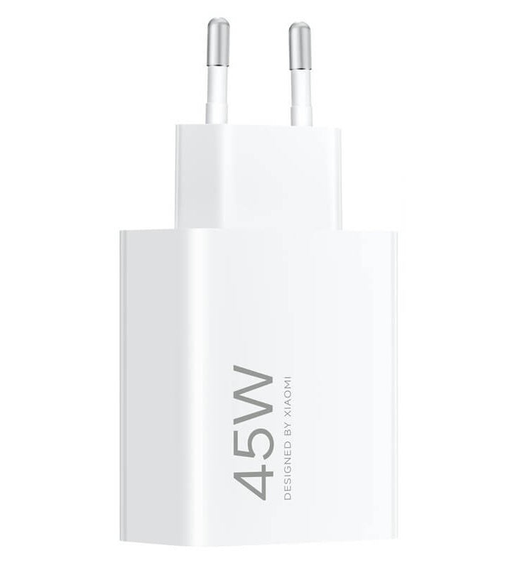 Оригинално Зарядно Xiaomi 45W USB-A Mi Turbo Charger, Бял