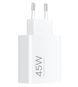 Оригинално Зарядно Xiaomi 45W USB-A Mi Turbo Charger, Бял