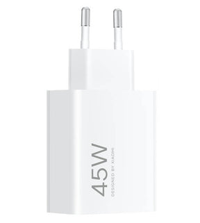 Оригинално Зарядно Xiaomi 45W USB-A Mi Turbo Charger, Бял