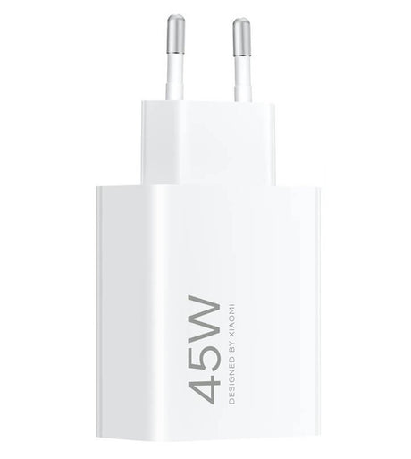 Оригинално Зарядно Xiaomi 45W USB-A Mi Turbo Charger, Бял