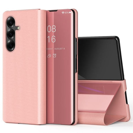 Кожен Калъф с Поставка за Samsung Z Fold 7, GKK Leather Case, Розов