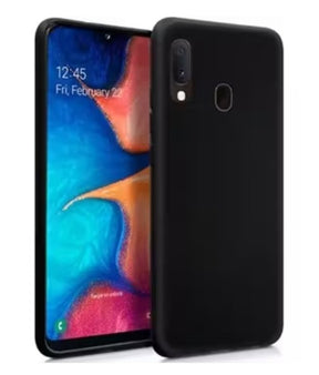 Силиконов Калъф за Samsung A20e, Araree Cover Case, Черен