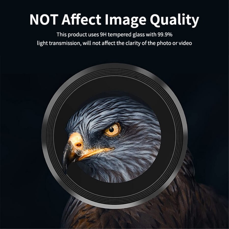 Протектор за Камерата на Samsung Z Fold 7, CamLens Glass, Черен (4)