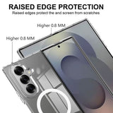 Magsafe Калъф за Samsung Z Fold 7, Magnetic Acrylic Clear Case, Прозрачен (6)