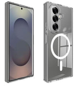 Magsafe Калъф за Samsung Z Fold 7, Magnetic Acrylic Clear Case, Прозрачен (2)