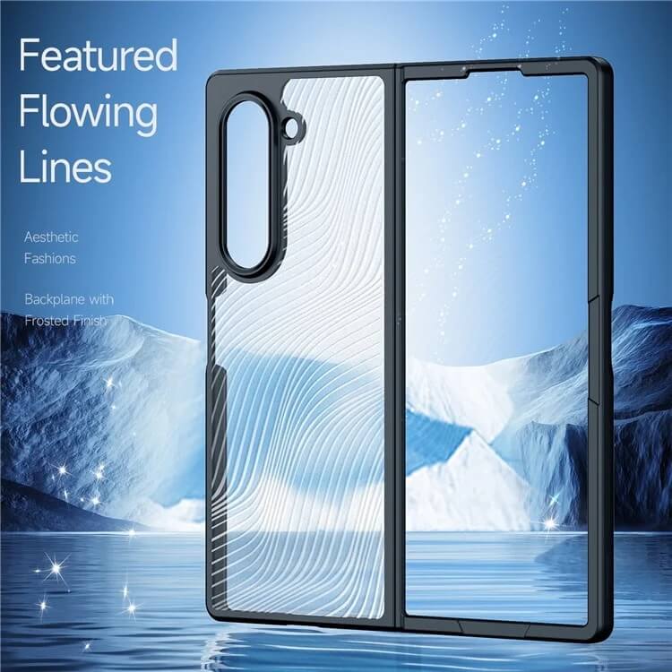 Тънък Калъф за Samsung Z Fold 7, Dux Ducis Aimo Case, Черен (5)