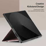 Кожен Калъф за Samsung Z Fold 7, Dux Ducis Bril Case, Розов (6)