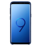 Оригинален Кожен Калъф за Samsung S9 Alcantara Cover Case EF-XG960ALEGWW, Син (2)