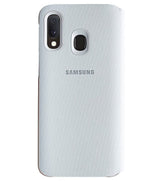 Оригинален Калъф за Samsung A20e Wallet Case EF-WA202PWEGWW, Бял (2)