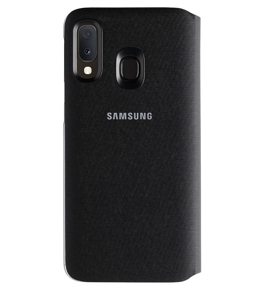 Оригинален Калъф за Samsung A20e Wallet Case EF-WA202PBEGWW, Черен (2)