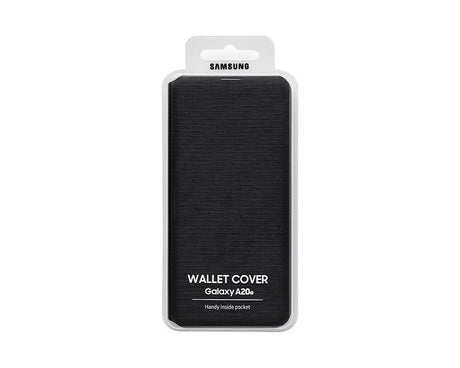 Оригинален Калъф за Samsung A20e Wallet Case EF-WA202PBEGWW, Черен (4)