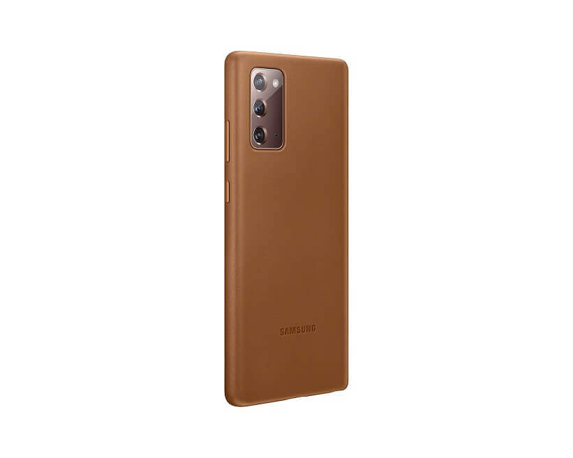 Оригинален Кожен Калъф за Samsung Note 20, Leather Cover Case EF-VN980LAEGWW, Кафяв (3)
