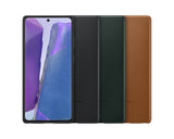 Оригинален Кожен Калъф за Samsung Note 20, Leather Cover Case EF-VN980LAEGWW, Кафяв (5)