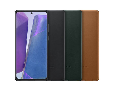 Оригинален Кожен Калъф за Samsung Note 20, Leather Cover Case EF-VN980LAEGWW, Кафяв (5)