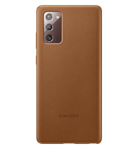 Оригинален Кожен Калъф за Samsung Note 20, Leather Cover Case EF-VN980LAEGWW, Кафяв