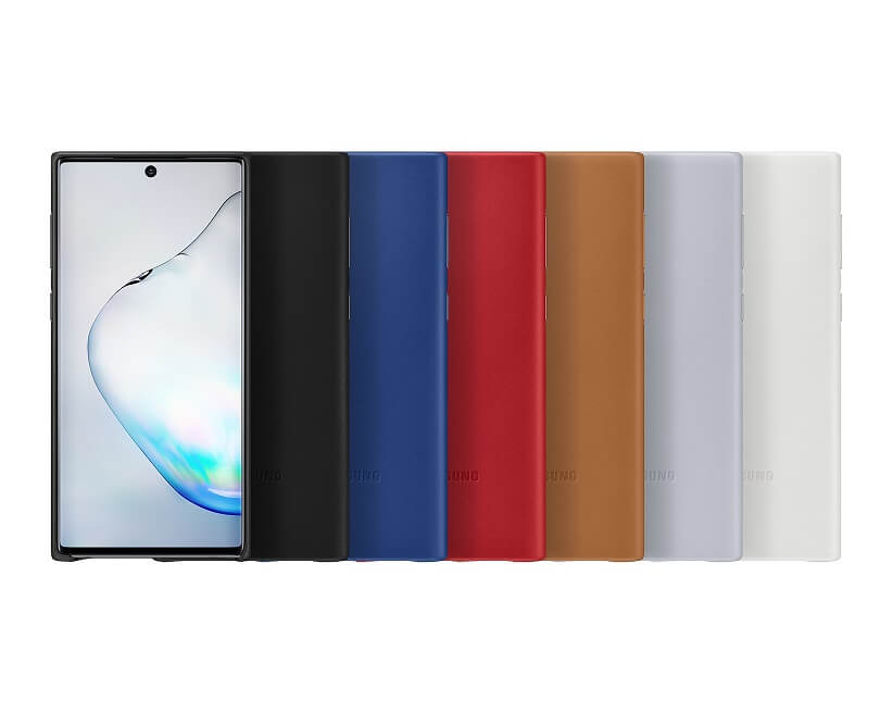 Оригинален Кожен Калъф за Samsung Note 10, Leather Cover Case EF-VN970LLEGWW, Син (5)