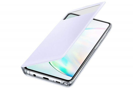 Оригинален Активен Калъф за Samsung Note 10 Lite S-View Book Case EF-EN770PWEGWW, Бял (4)