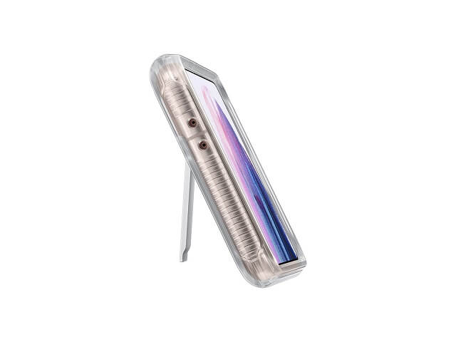 Оригинален Калъф за Samsung S21 Plus, Clear Standing XCover Case EF-AG996CTEGUS, Прозрачен (4)