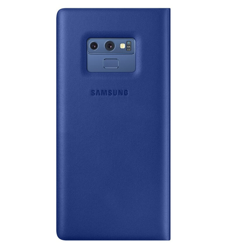 Оригинален Кожен Калъф за Samsung Note 9, Leather View Cover Book Case EF-WN960LLEGWW, Син (2)