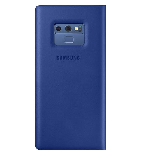 Оригинален Кожен Калъф за Samsung Note 9, Leather View Cover Book Case EF-WN960LLEGWW, Син (2)