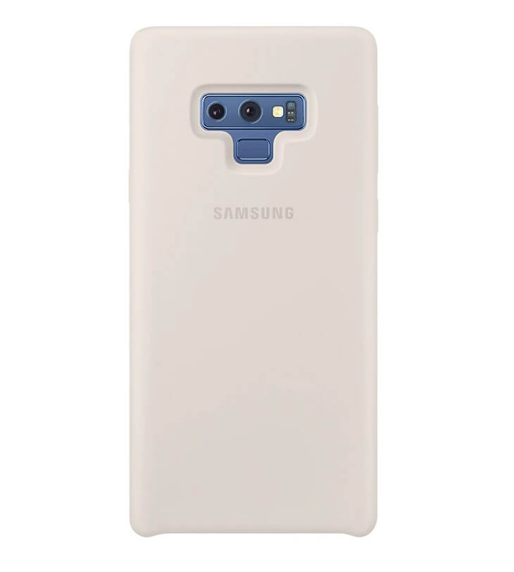 Оригинален Силиконов Калъф за Samsung Note 9 Silicone Cover Case EF-PN960TWEGWW, Бял