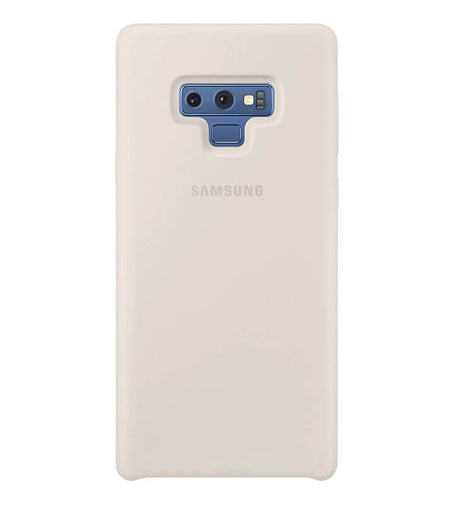 Оригинален Силиконов Калъф за Samsung Note 9 Silicone Cover Case EF-PN960TWEGWW, Бял