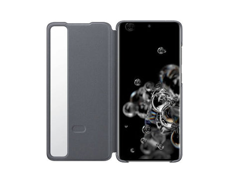 Оригинален Активен Калъф за Samsung S20 Ultra Clear View Cover Book Case EF-ZG988CJEGWW, Сив (3)