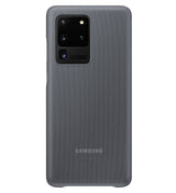 Оригинален Активен Калъф за Samsung S20 Ultra Clear View Cover Book Case EF-ZG988CJEGWW, Сив (2)