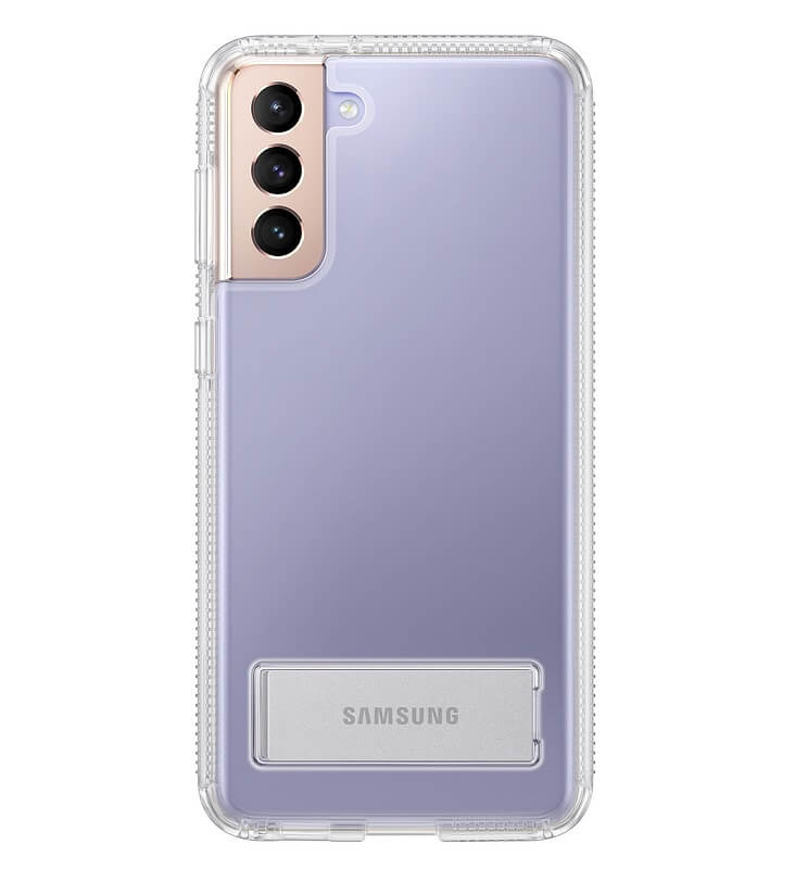 Оригинален Калъф за Samsung S21 Plus, Clear Standing XCover Case EF-AG996CTEGUS, Прозрачен