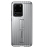 Оригинален Противоударен Калъф за Samsung S20 Ultra Protective Standing Cover Case EF-RG988CSEGWW, Сребрист