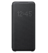 Оригинален Активен Калъф за Samsung S20 Led View Cover Book Case EF-NG980PBEGWW, Черен