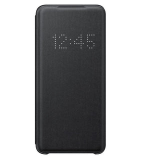 Оригинален Активен Калъф за Samsung S20 Led View Cover Book Case EF-NG980PBEGWW, Черен